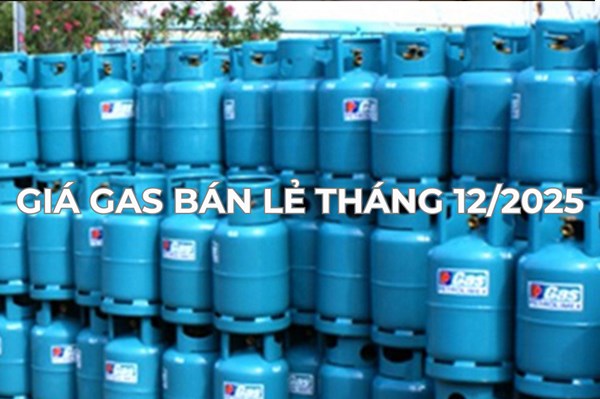 Giá gas bán lẻ trong nước đảo chiều tăng từ ngày mai 1/12