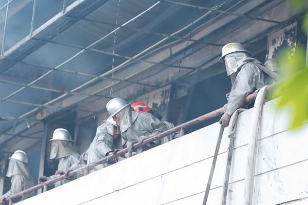 Nhanh chóng dập tắt vụ cháy tại Nhà máy Bia Hà Nội
