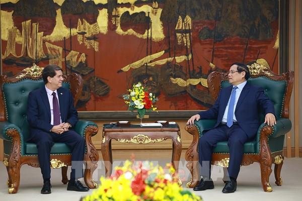 Thủ tướng Phạm Minh Chính tiếp Chủ tịch hãng Thông tấn Prensa Latina, Cuba