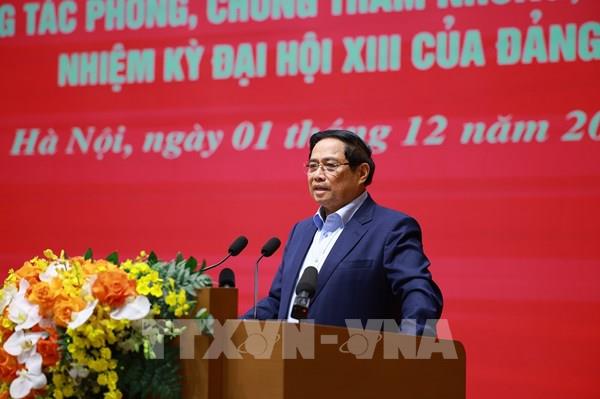 Thủ tướng: Tham nhũng, tiêu cực là "giặc nội xâm”, phải kiên quyết, kiên trì đấu tranh