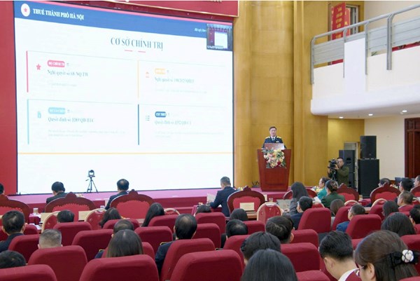 Hà Nội chuyển đổi quản lý thuế hộ kinh doanh, triển khai lộ trình xóa bỏ thuế khoán