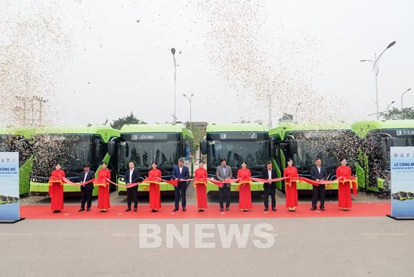 Công ty vận tải Liên Ninh chuyển đổi 100% đội xe hiện hữu sang xe buýt điện