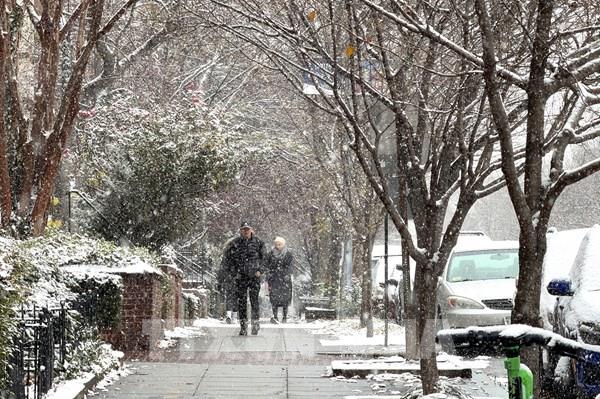 Washington D.C đón tuyết sớm trong tháng 12