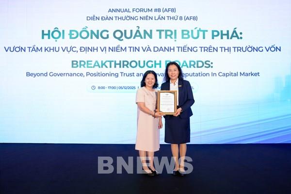 Sacombank lọt Top VNCG50 về quản trị chuẩn quốc tế