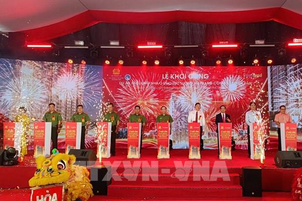 Khởi công Dự án nhà ở Công an tại Thành phố Hồ Chí Minh