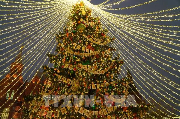 Moskva trang hoàng đón năm mới