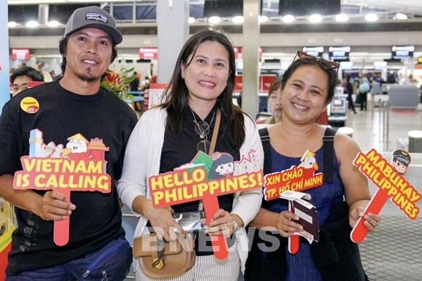 Vietjet bay hàng ngày giữa TP. Hồ Chí Minh và Manila từ 19/12