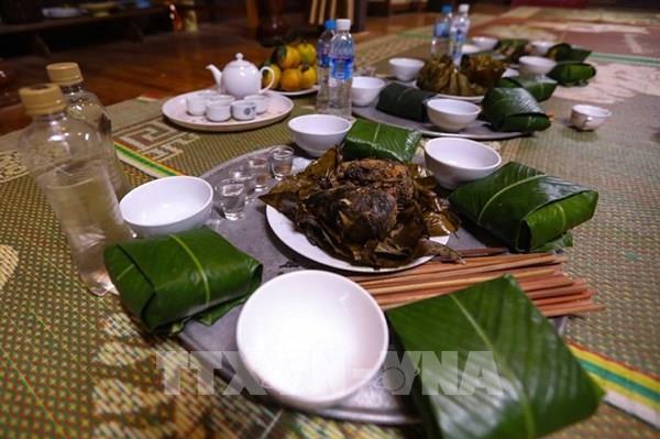 Lễ mừng cơm mới của đồng bào Thái ở Mai Châu