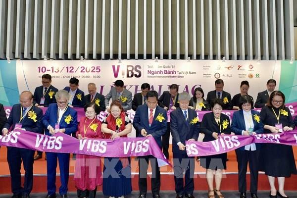 Triển lãm quốc tế ngành bánh 2025 quy tụ 120 đơn vị từ 12 quốc gia