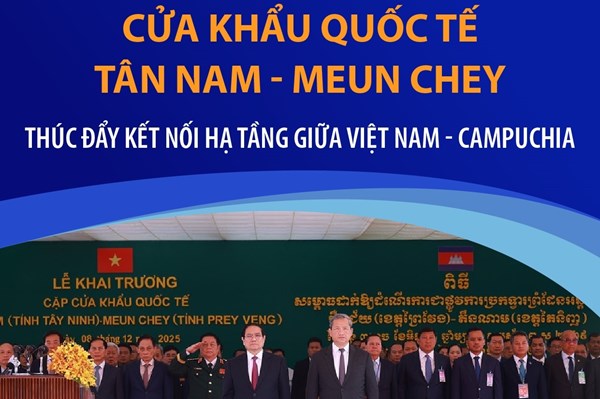 Một số thông tin về cặp cửa khẩu quốc tế Tân Nam - Meun Chey