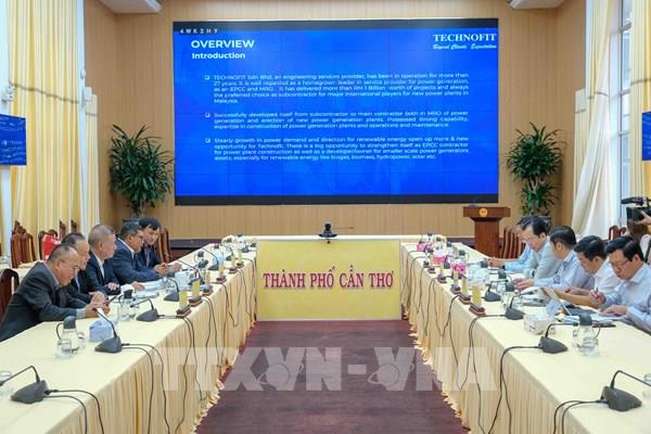 Doanh nghiệp Malaysia muốn xây nhà máy điện trấu ở Cần Thơ