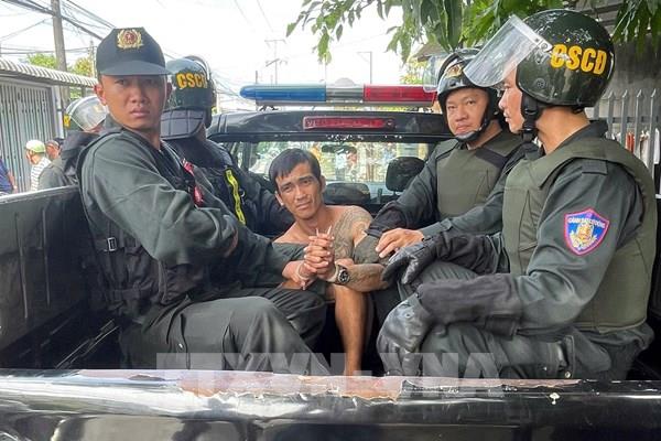 Khống chế đối tượng trốn cai nghiện, chống người thi hành công vụ