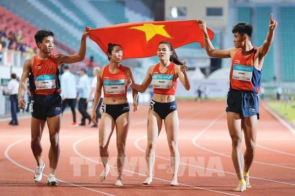 SEA Games 33: Điền kinh Việt Nam phá sâu kỷ lục Đại hội