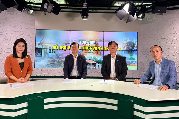 Hỗ trợ, tái thiết ổn định cuộc sống cho người dân vùng thiên tai