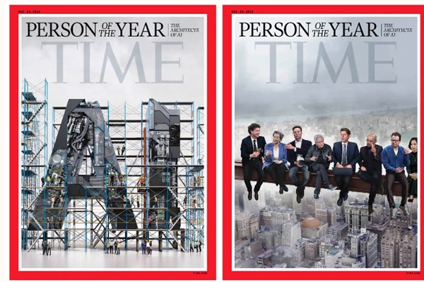 Các kiến trúc sư AI được vinh danh là "Nhân vật của Năm”