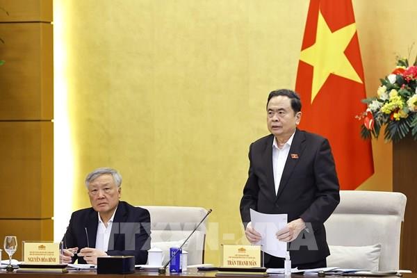 Ủy ban Thường vụ Quốc hội họp về công tác bầu cử