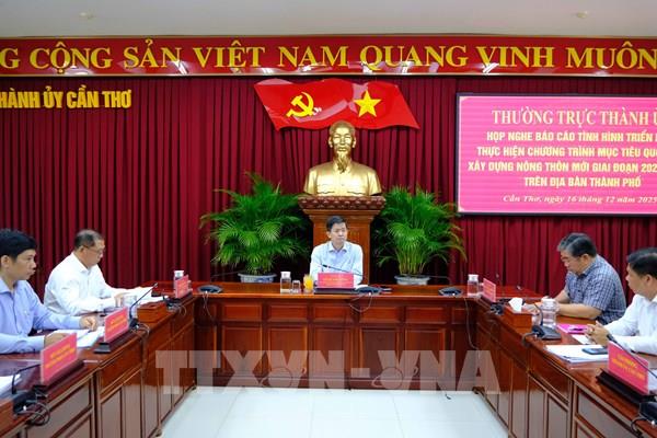 Xây dựng nông thôn mới: Cần Thơ quyết tâm "về đích” 100% xã vào 2030