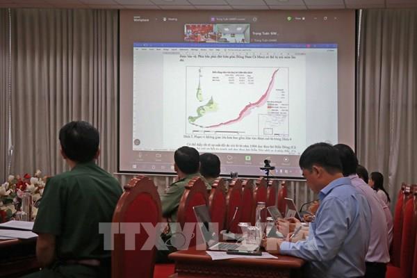 Đẩy tiến độ xây dựng dự án “Khôi phục đường bờ biển Đông Cà Mau”