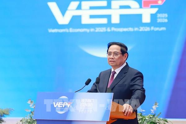 Thủ tướng Phạm Minh Chính: Mục tiêu phát triển nhanh và bền vững của Việt Nam là có nền tảng, dư địa, khả thi