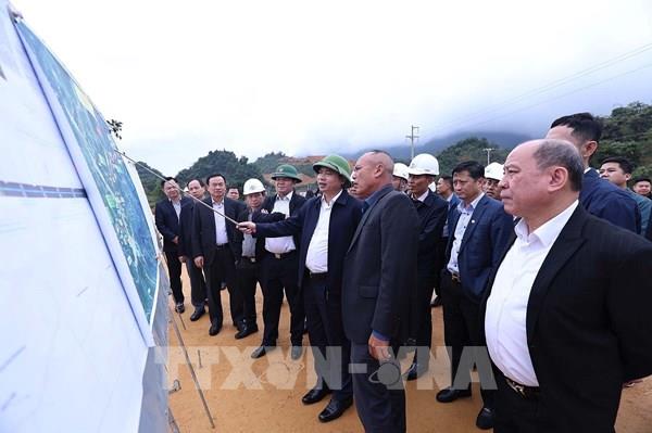 Phú Thọ thúc tiến độ dự án đường Cao tốc Hòa Bình - Mộc Châu