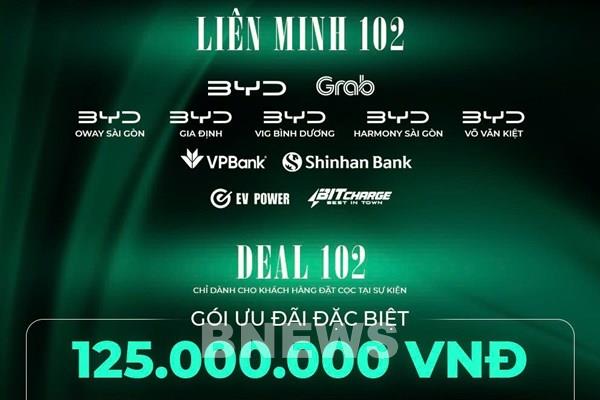 BYD Việt Nam khởi động “Ngày hội 102”, tăng tốc hệ sinh thái xe điện