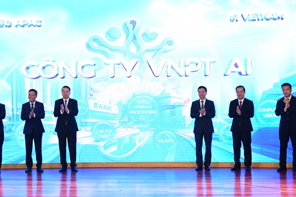 Tập đoàn Bưu chính viễn thông ra mắt Công ty VNPT AI