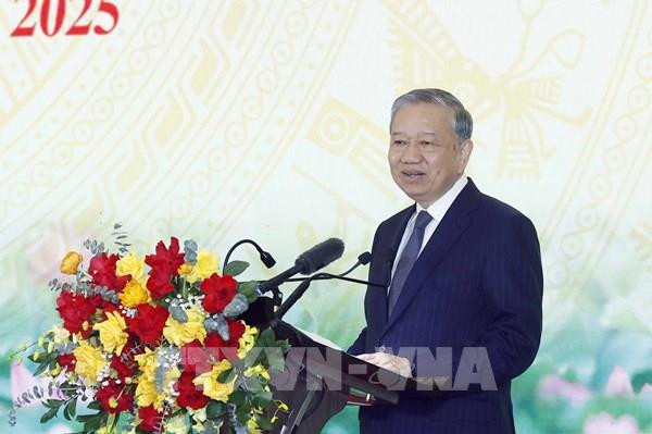 Phát biểu của Tổng Bí thư Tô Lâm tại Hội nghị toàn quốc tổng kết công tác Tuyên giáo và Dân vận năm 2025, triển khai nhiệm vụ năm 2026