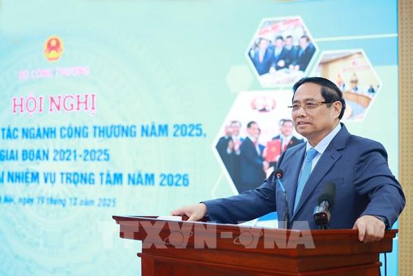 Thủ tướng: Ngành Công Thương thực hiện 6 tiên phong cùng đất nước phát triển