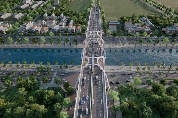 Cần Thơ khởi công xây dựng cầu và đường Nguyễn Chí Thanh 1.600 tỷ đồng