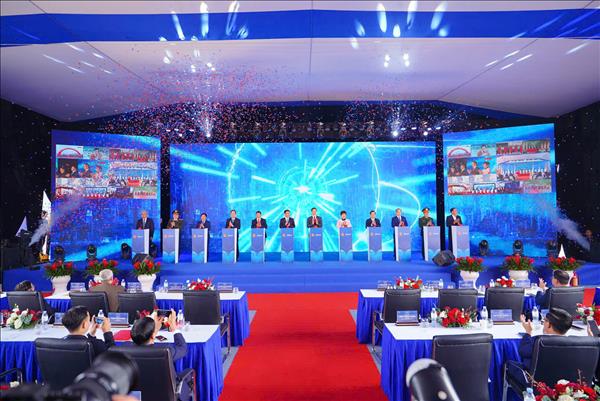 Khởi công dự án khu công nghiệp Phú Bình, Thái Nguyên