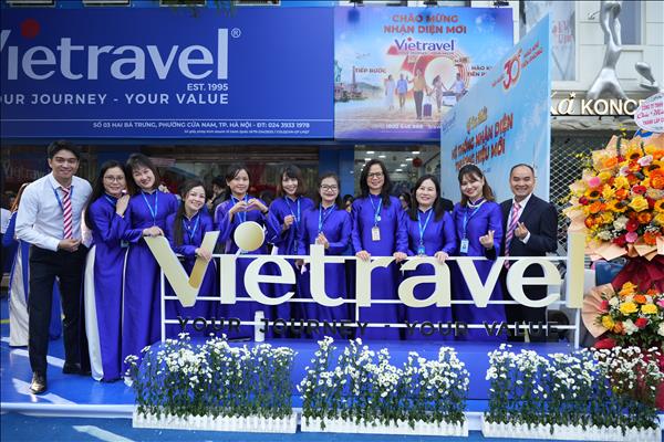 Vietravel ra mắt nhận diện thương hiệu mới