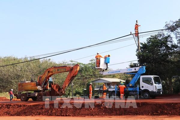 Đồng Nai tạm dời đường điện phục vụ mở rộng đường ĐT.753 sau phản ánh của TTXVN 