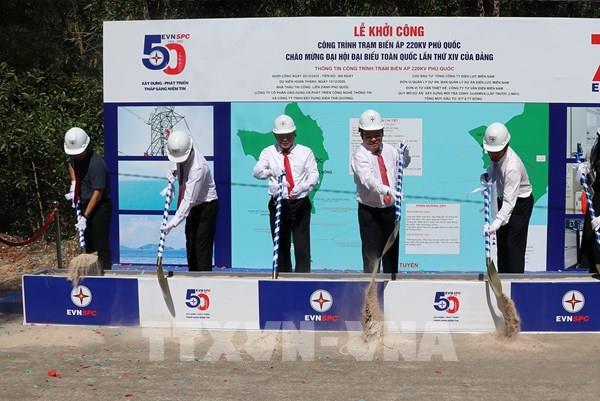 An Giang khởi công Trạm biến áp 220kV Phú Quốc