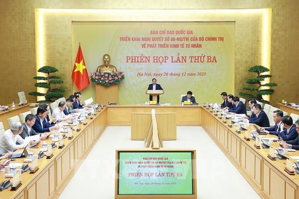 Thủ tướng: Tạo đột phá phát triển kinh tế tư nhân bằng hành động thực chất