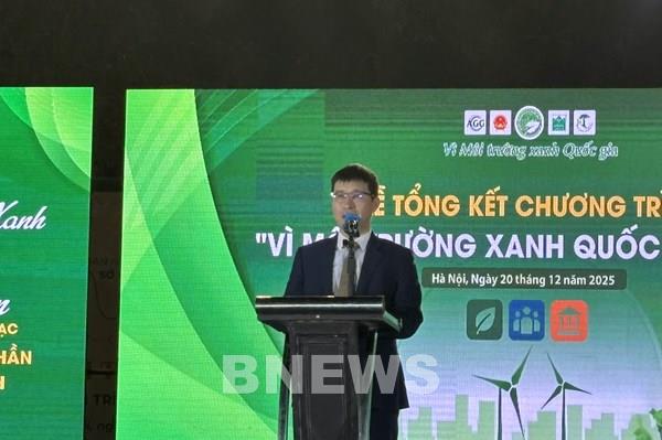 Tôn vinh 20 Doanh nghiệp ESG Xanh Quốc gia 2025 vì môi trường