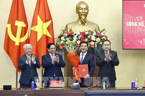 Đồng chí Nguyễn Hồng Diên giữ chức Phó Bí thư chuyên trách Đảng ủy Quốc hội