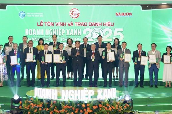 TP. Hồ Chí Minh tôn vinh 155 doanh nghiệp xanh năm 2025