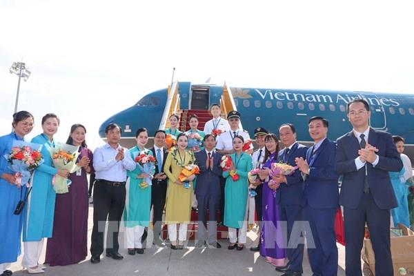 Vietnam Airlines khai trương chặng bay Thành phố Hồ Chí Minh - Điện Biên