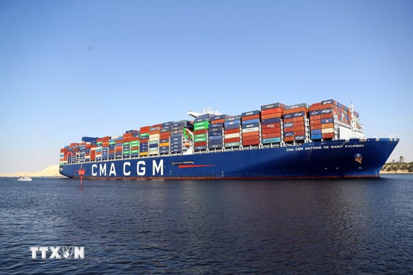 CMA CGM nối lại vận chuyển đầy đủ qua Kênh đào Suez
