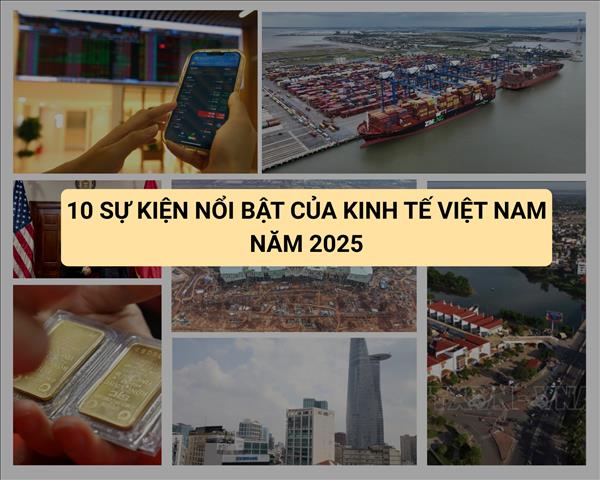 10 sự kiện nổi bật của kinh tế Việt Nam năm 2025