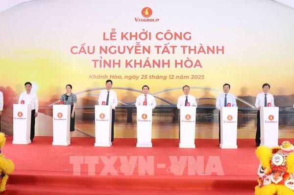 Khánh Hòa khởi công xây dựng dự án cầu Nguyễn Tất Thành