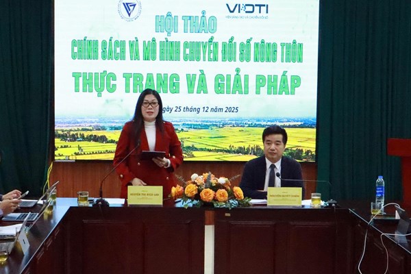 Chuyển đổi số nông thôn không chỉ là đưa công nghệ về làng quê