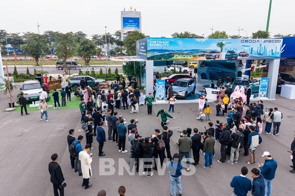 Omoda & Jaecoo Việt Nam ra mắt hệ sinh thái xe năng lượng mới tại triển lãm ô tô