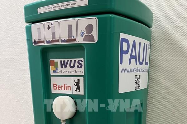 Đức hỗ trợ cung cấp thiết bị lọc nước cho nạn nhân lũ lụt ở Việt Nam