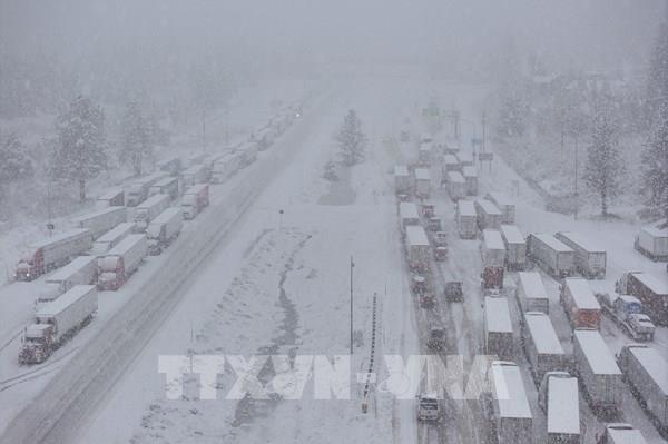 Bão mùa đông quét Israel, nguy cơ lũ lụt gia tăng