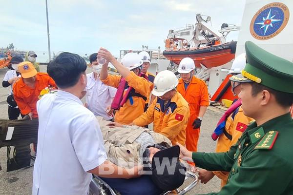 Cứu kịp thời ngư dân gặp nạn trên biển Đà Nẵng