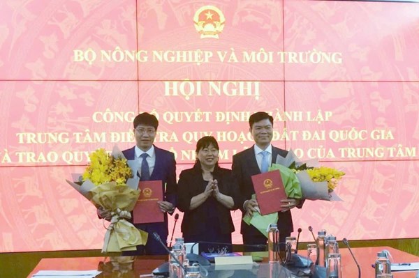 Trung tâm Điều tra, Quy hoạch đất đai quốc gia bắt đầu hoạt động từ 1/1/2026