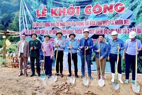 Nghệ An: Xây khu tái định cư tập trung cho 16 hộ dân bản Phá Mựt bị lũ quét