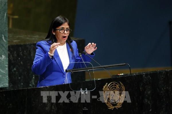 Quân đội Venezuela công nhận quyền Tổng thống Delcy Rodriguez