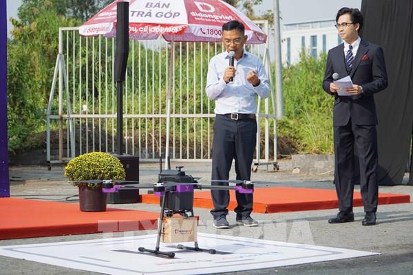 Drone giao hàng "cất cánh" tại TP. Hồ Chí Minh